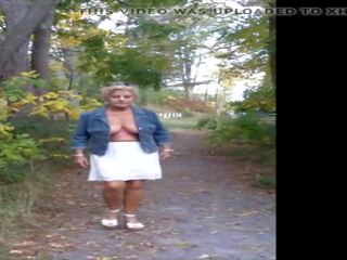 Outstanding Pink Bra Strolling in the Park, Free xxx film a3