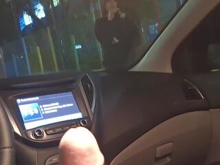 Asking the Ms for Information on the Street I Took My cock out and Masturbated