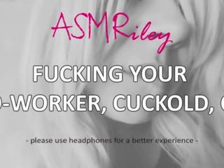 Eroticaudio - femme baise votre co-worker&comma; cuckold&comma; cei